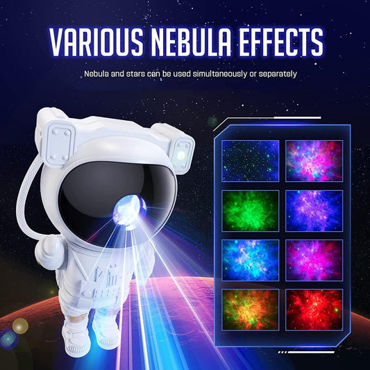 Astronaut Galaxy Projector - 360 Magnetic Head