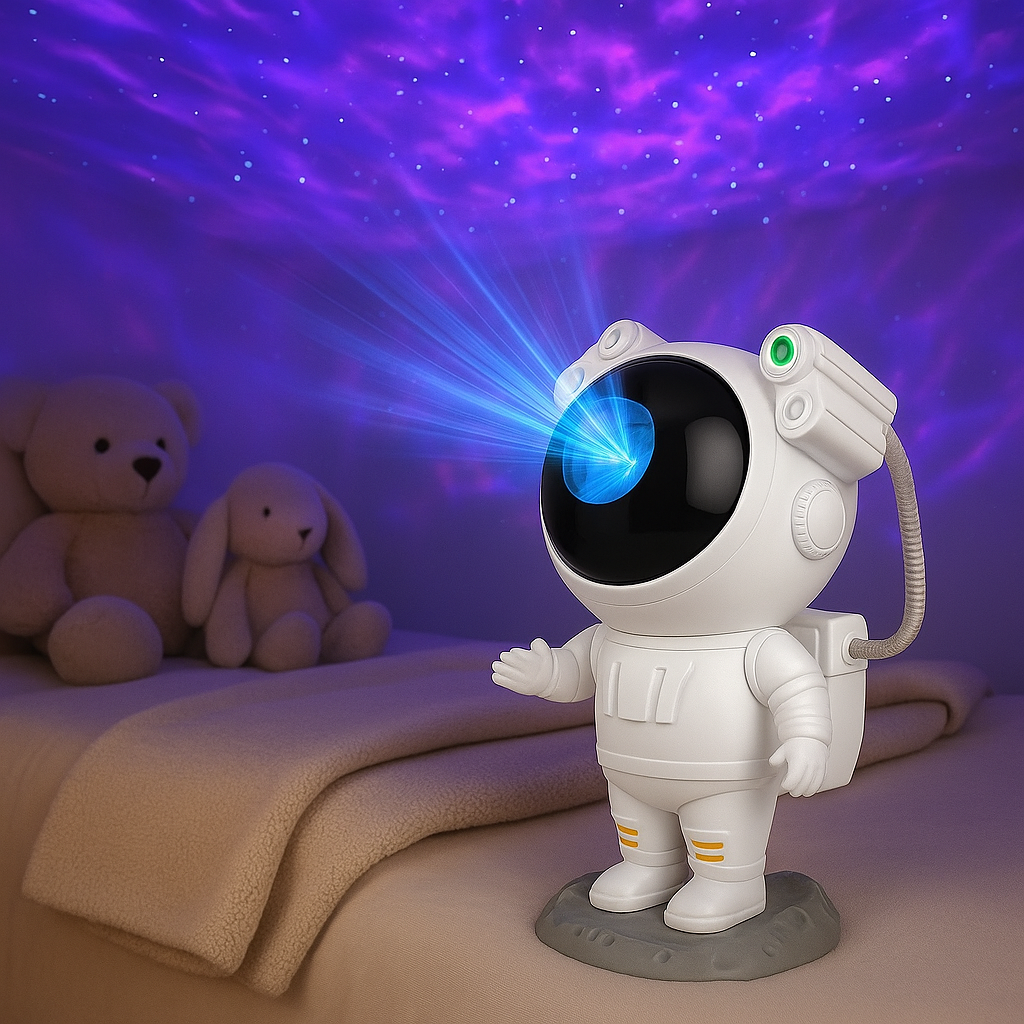 Astronaut Galaxy Projector - 360 Magnetic Head